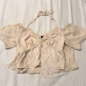 Brand new off shoulder Bebe top in size Small